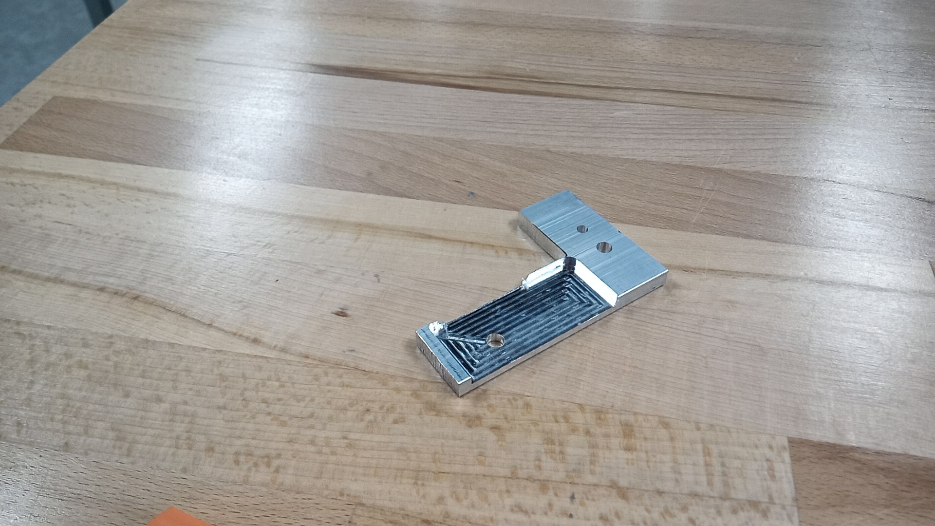 Bandsaw trimming operation